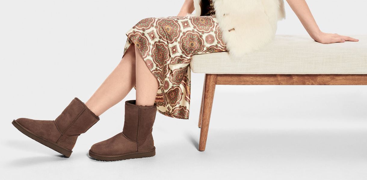 Уггі жіночі UGG Short Classic 2 Chocolate