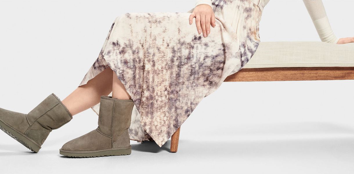 Уггі жіночі UGG Short Classic 2 Grey