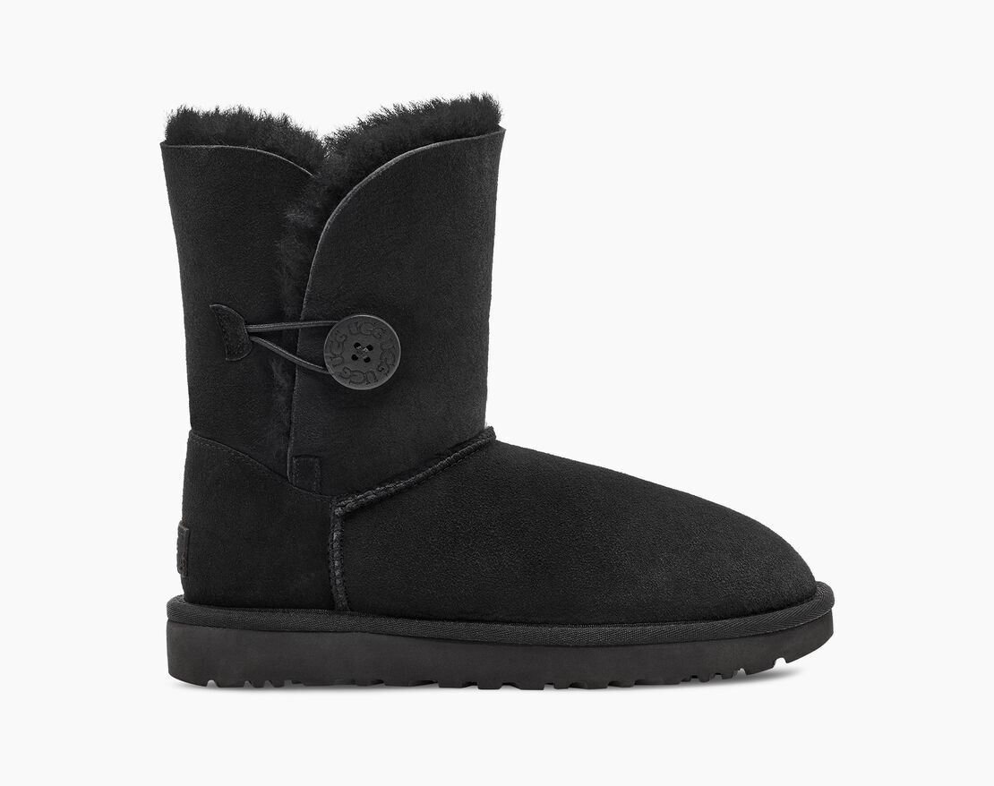 Уггі жіночі UGG Short Bailey Button Classic 2 Black