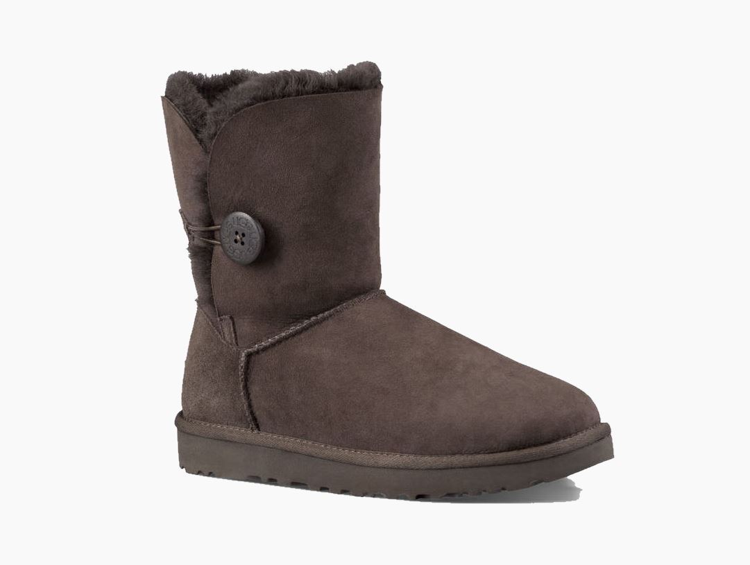 Уггі жіночі UGG Short Bailey Button Classic 2 Chocolate