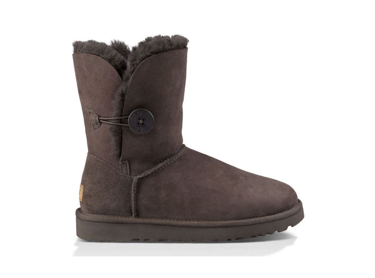 Уггі жіночі UGG Short Bailey Button Classic 2 Chocolate