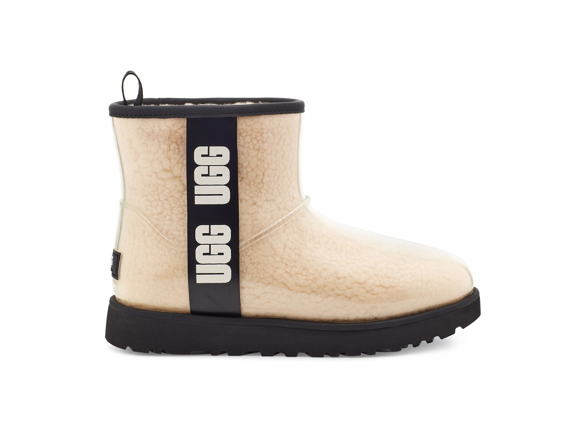Уггі жіночі UGG Міні Classic Clear Mini Natural/Black