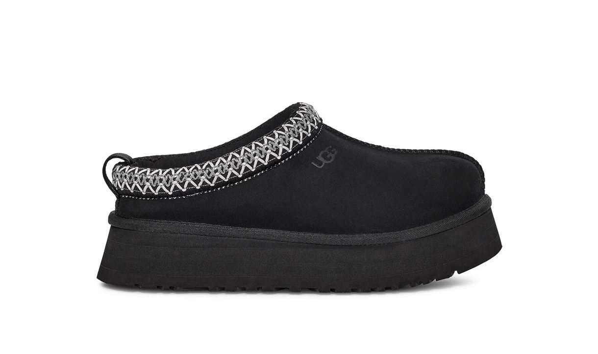 Капці жіночі на платформі UGG Tazz Slipper Black
