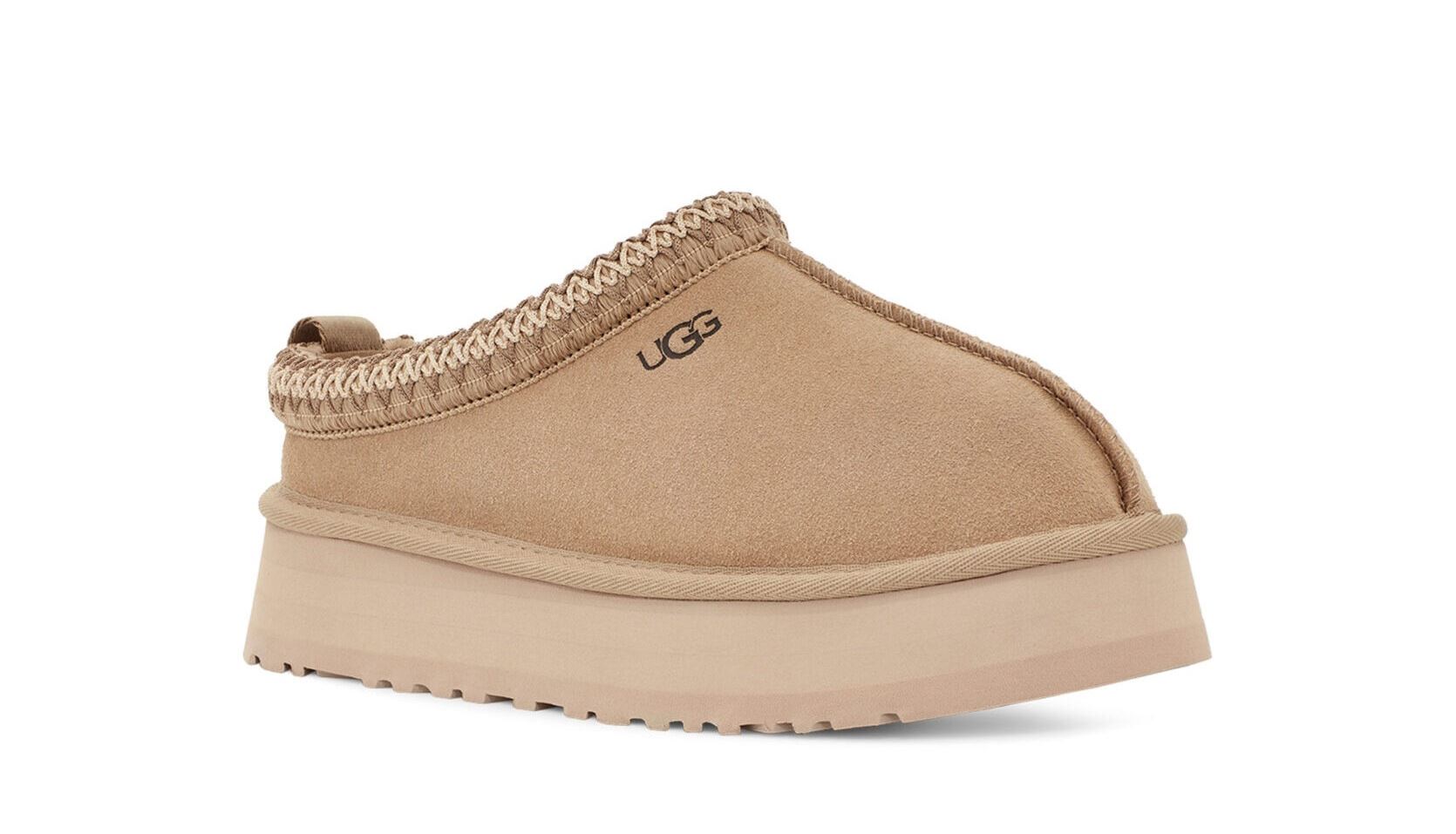 Капці жіночі на платформі UGG Tazz Slipper Mustard Seed