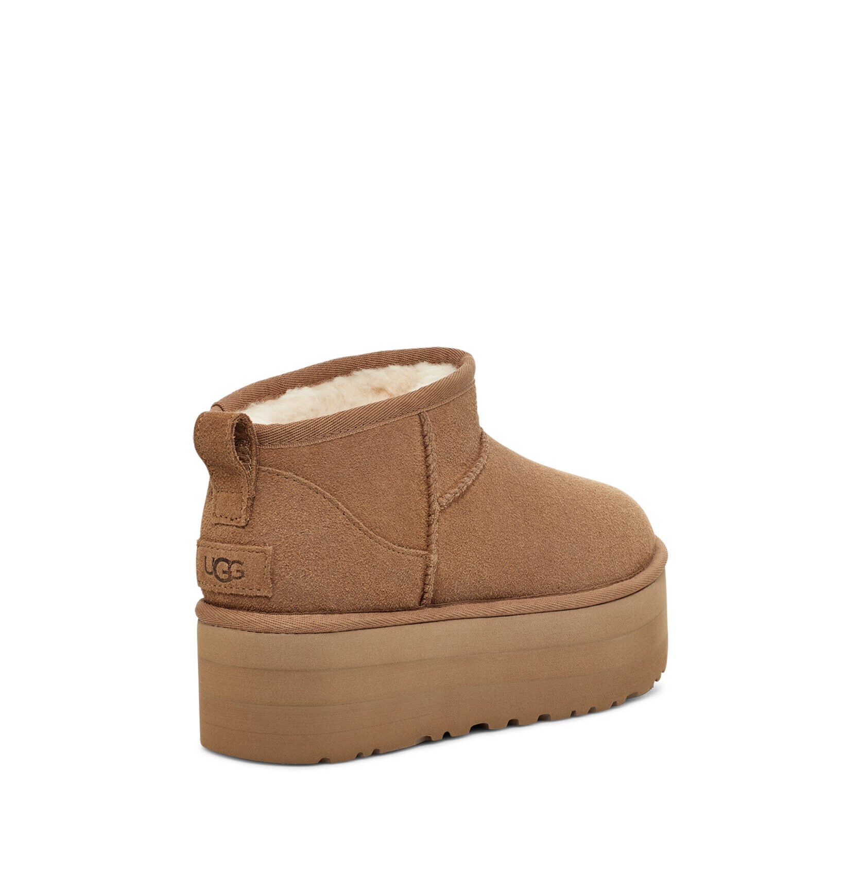 Уггі жіночі UGG Classic Ultra Mini Platform Chestnut