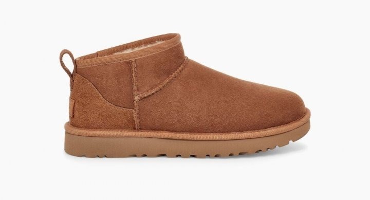 Уггі жіночі UGG Міні Classic 2 Ultra Mini Каштан