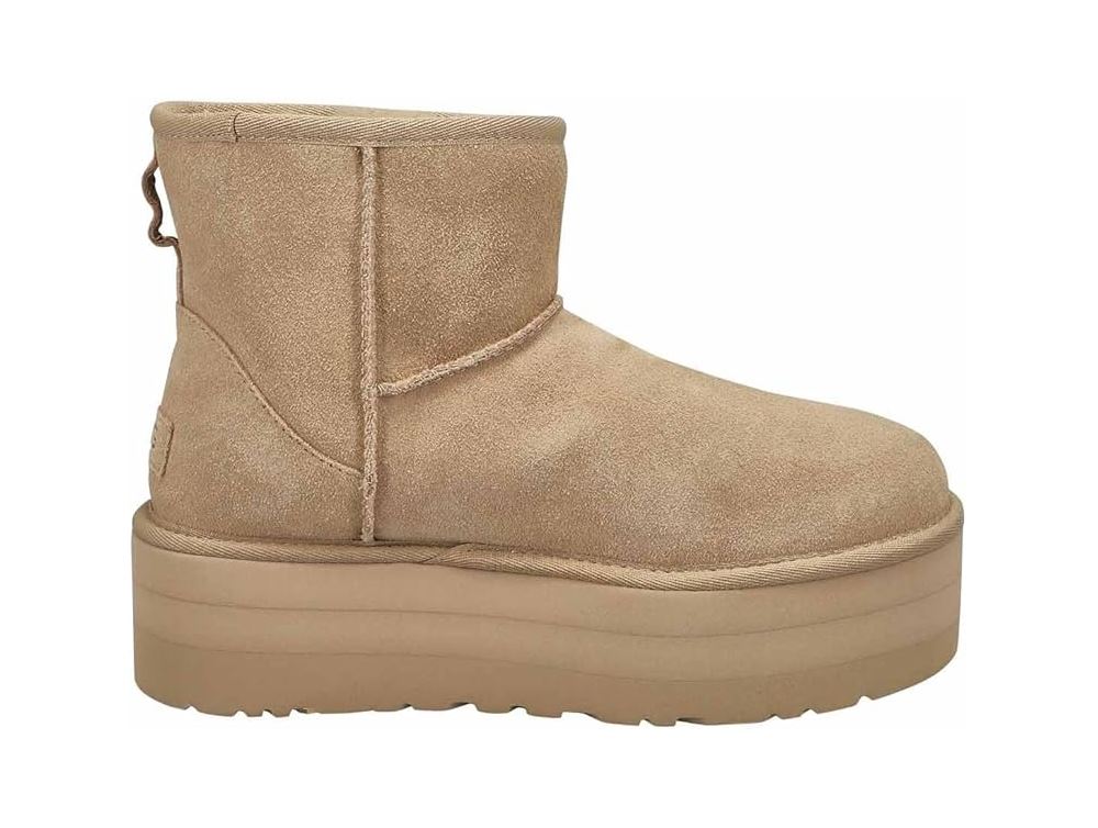 Уггі жіночі UGG Classic Mini Platform Mustard Seed
