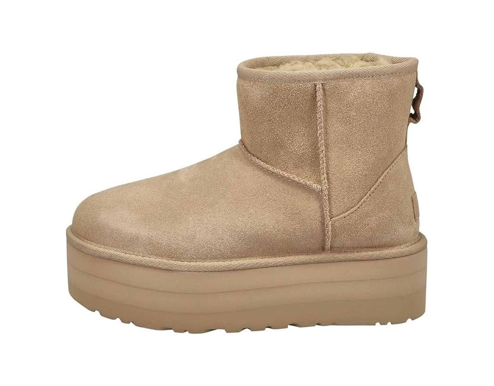 Уггі жіночі UGG Classic Mini Platform Mustard Seed