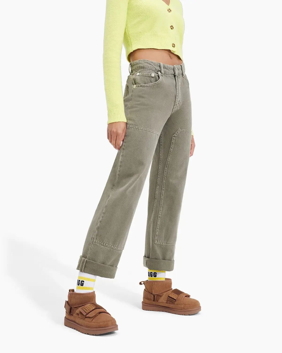 Уггі жіночі UGG Ultra Mini Hybrid Chestnut