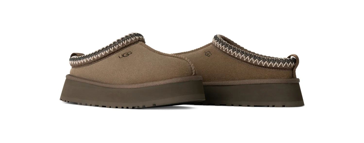 Капці жіночі на платформі UGG Tazz Slipper Hickory