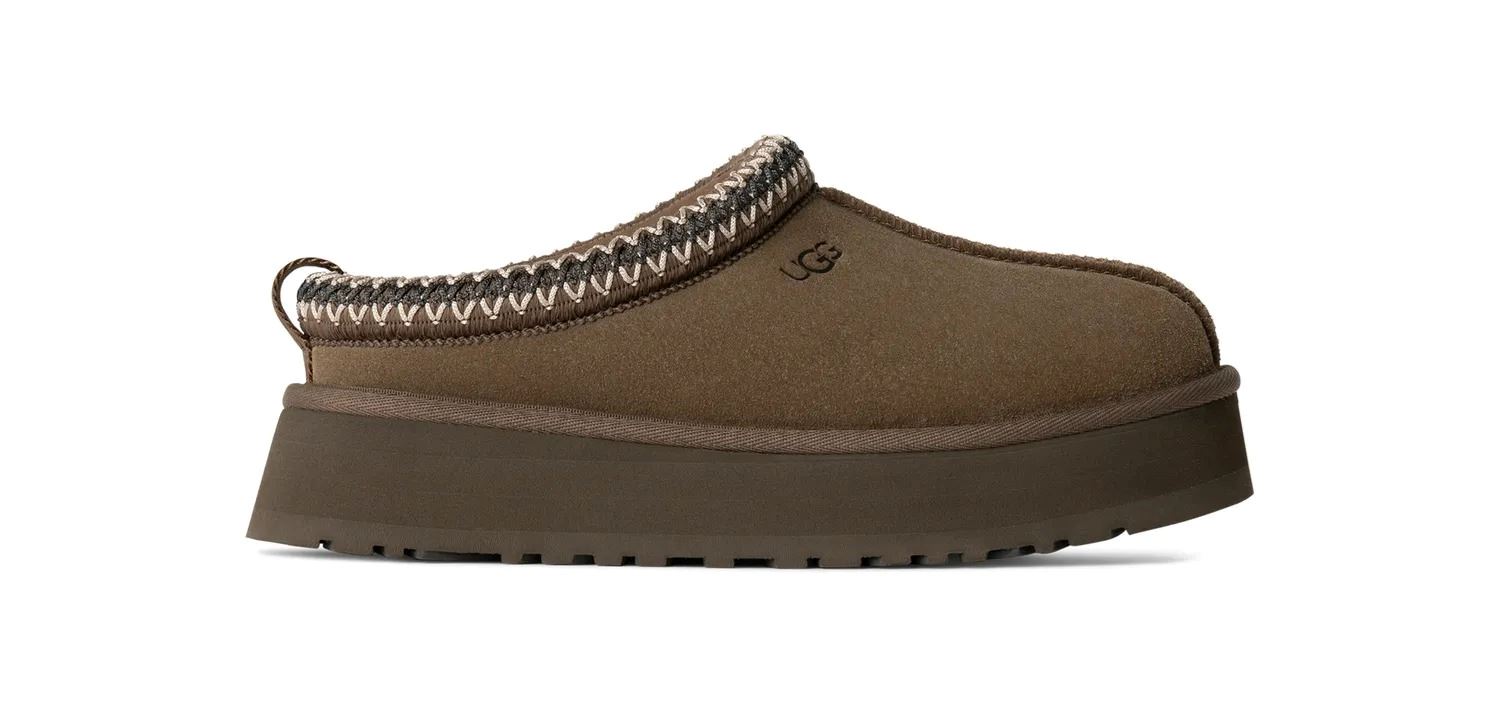 Капці жіночі на платформі UGG Tazz Slipper Hickory