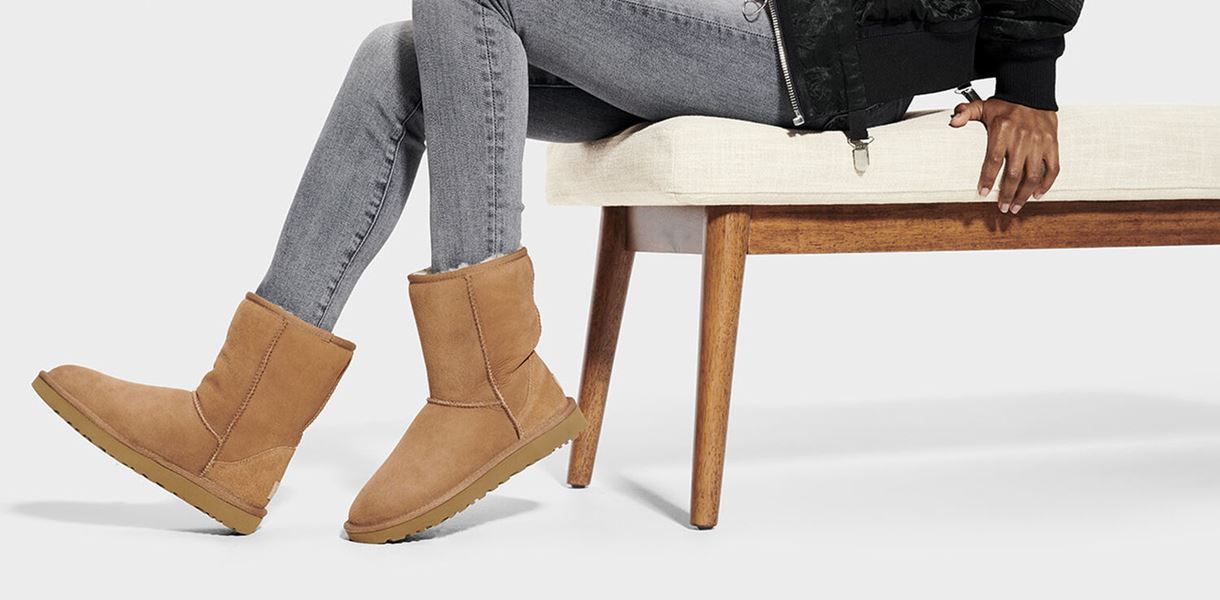 Уггі жіночі UGG Short Classic 2 Chestnut