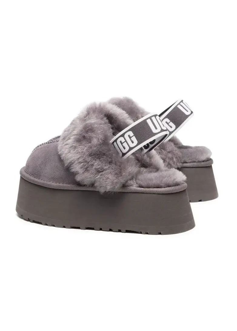 Уггі жіночі на платформі UGG Funkette Grey