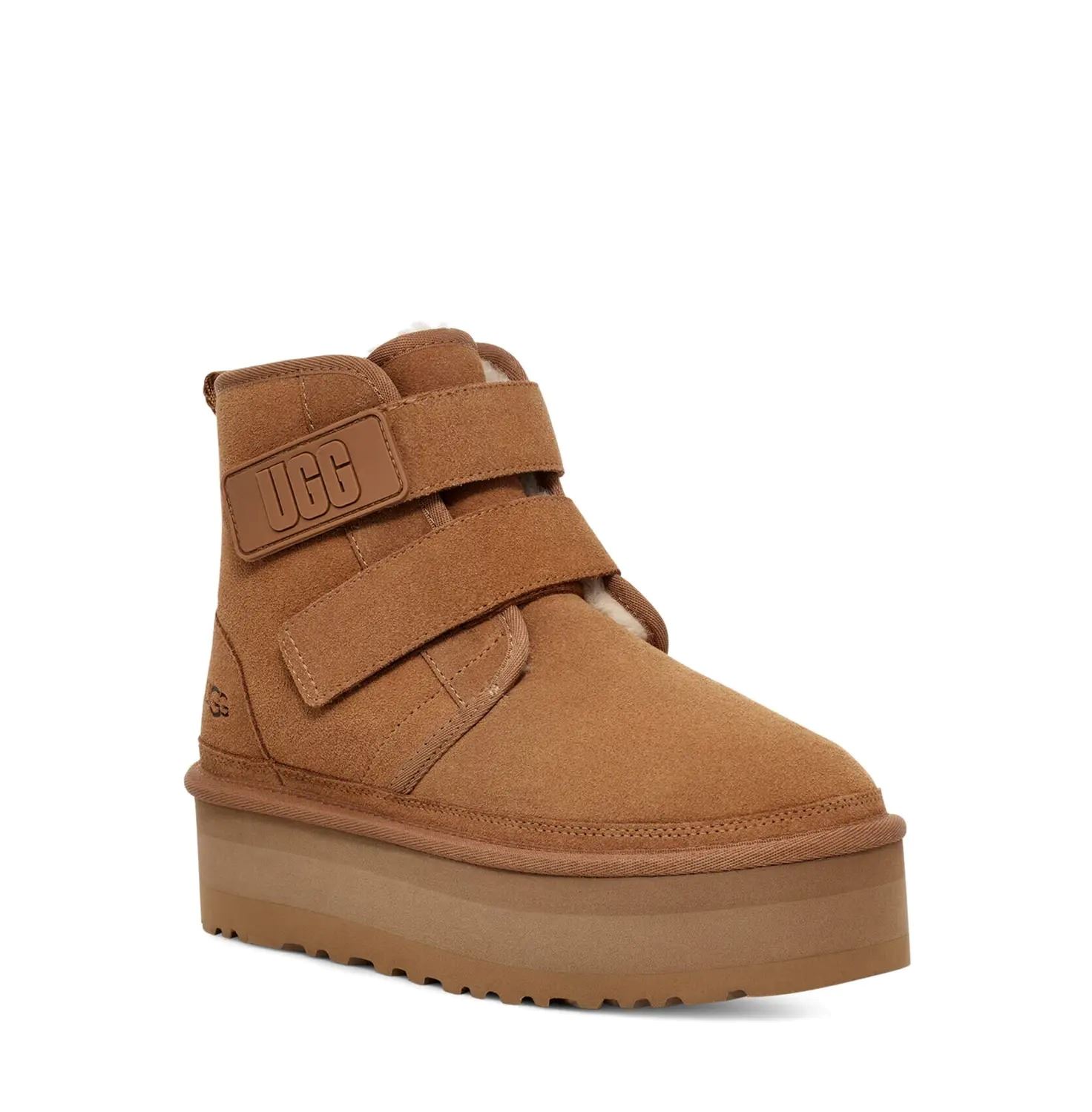 Уггі жіночі на платформі UGG Neumel Platform Chestnut