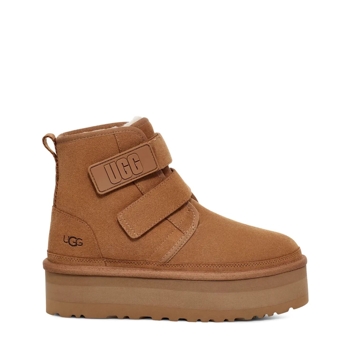 Уггі жіночі на платформі UGG Neumel Platform Chestnut